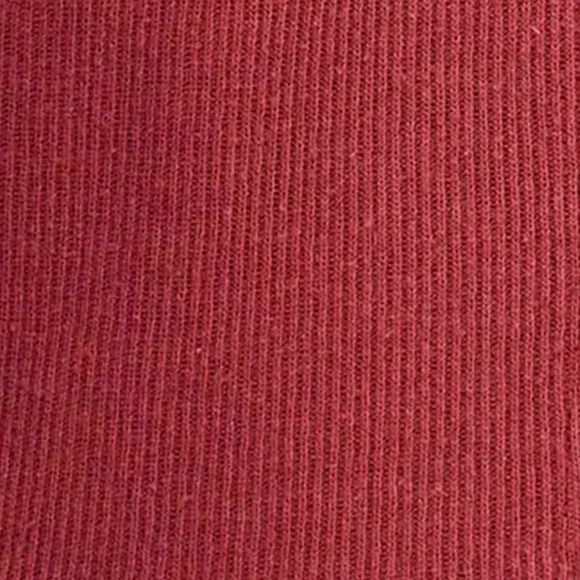 NEW Free People Jojo Mock Neck Long Sleeve Top Off Beat Wine Red Womens Size M - Picture 11 of 15